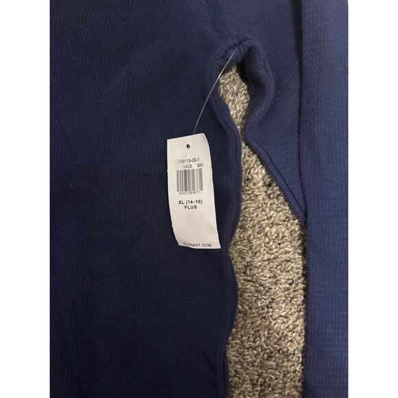 NWT Old Navy Thermal Long Sleeve T-Shirt Kids Size XL (14-16) - Picture 3 of 3